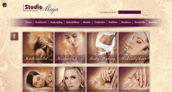 Desktop Screenshot of maja-studio.cz